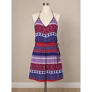 Boho Festival Paisley Maxi Dress XL Colorful Hippie Cottagecore Indie Y2K Artsy